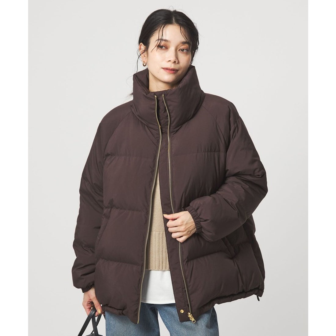 UNITED ARROWS green label relaxing タフタ リバーシブル ダウン