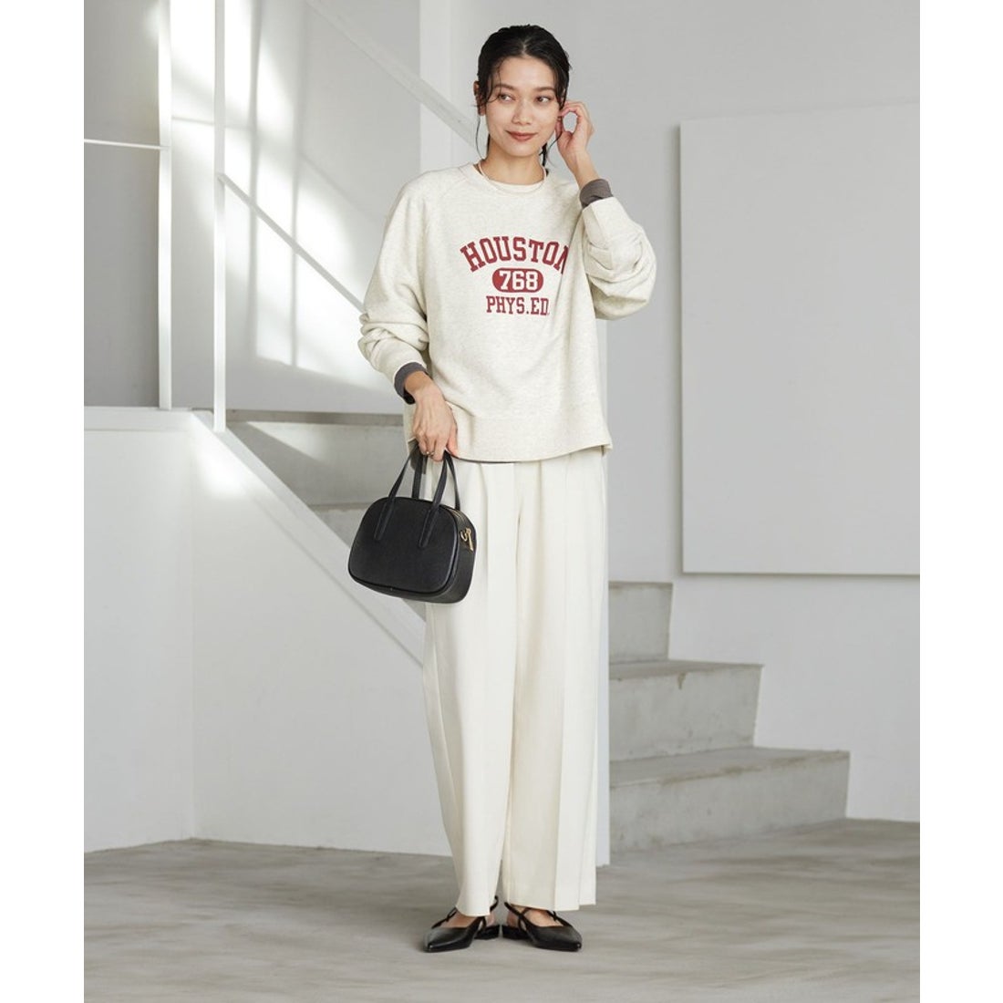 UNITED ARROWS green label relaxing 【別注】＜Champion＞プリント