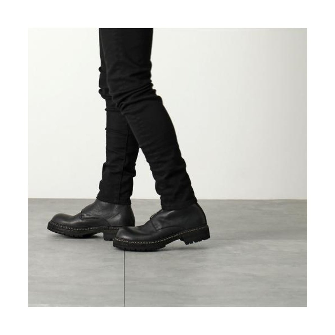 グイディ GUIDI GUIDI フロントジップブーツ GR05FRV ホースレザー