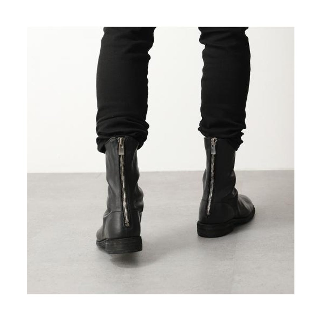 グイディ GUIDI GUIDI バックジップブーツ 988 ホースレザー フル