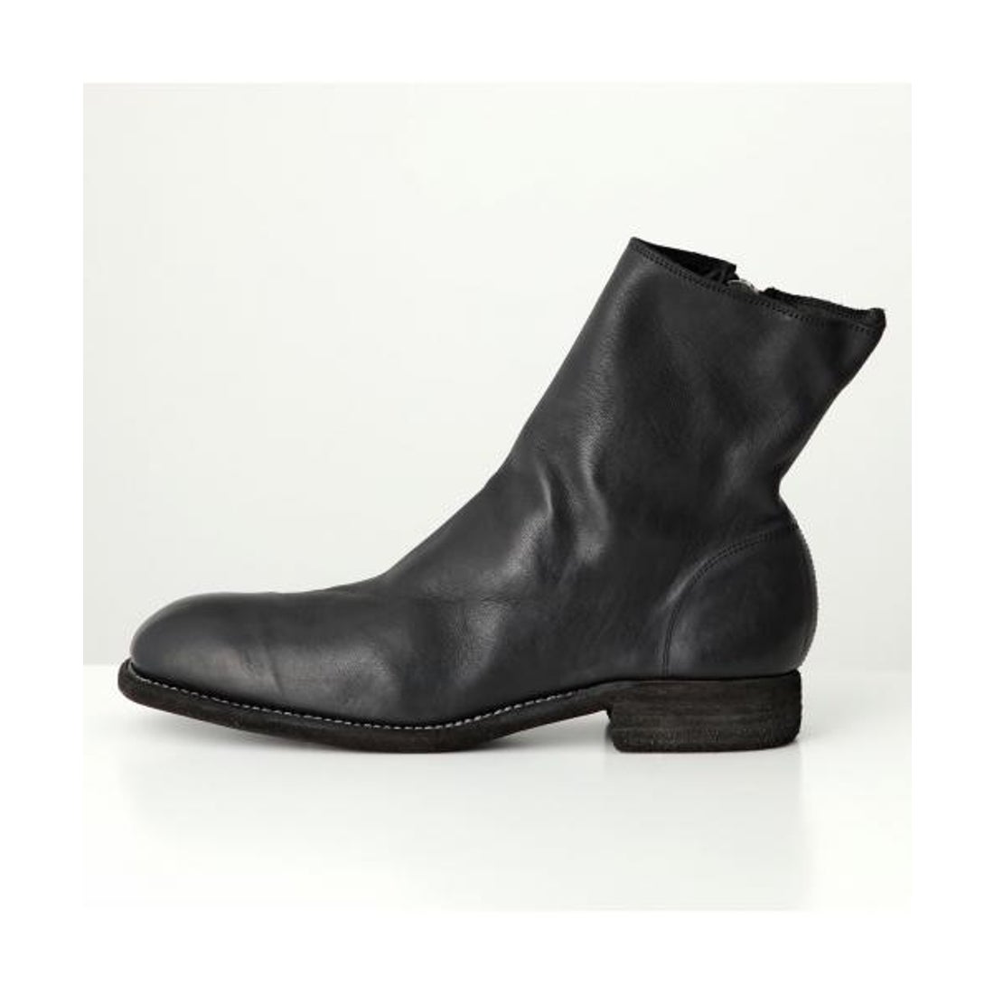 グイディ GUIDI GUIDI サイドジップブーツ 696 ホースレザー Vibram