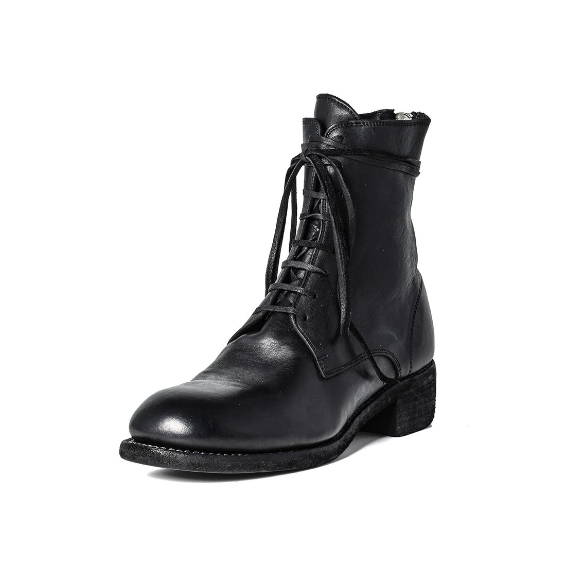 グイディ GUIDI 795BZX Back Zip Race Up Boots （Black） 通販 大阪