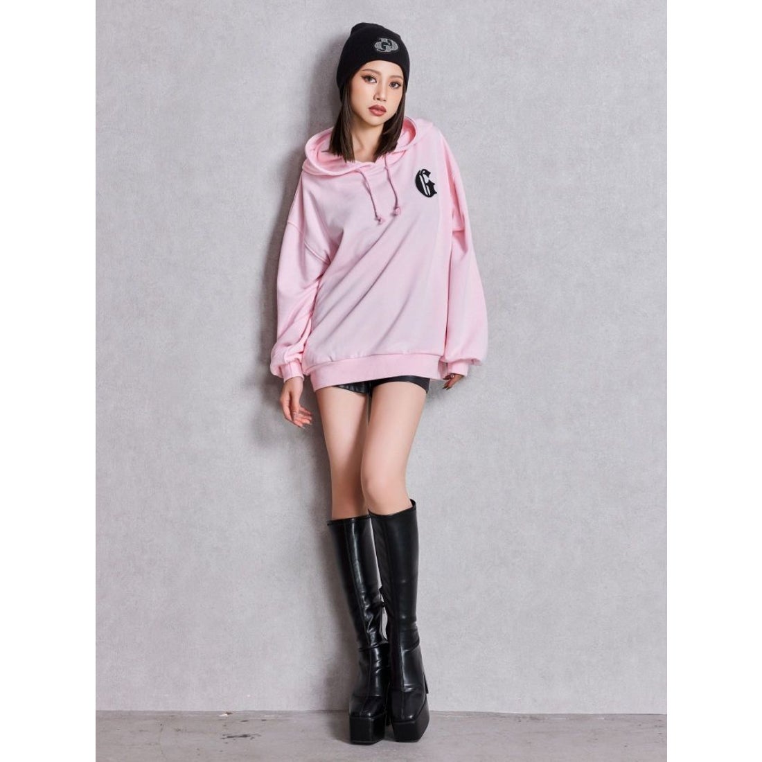 ジェイダ GYDA ストレッチチャンキーブーツ （アイボリー