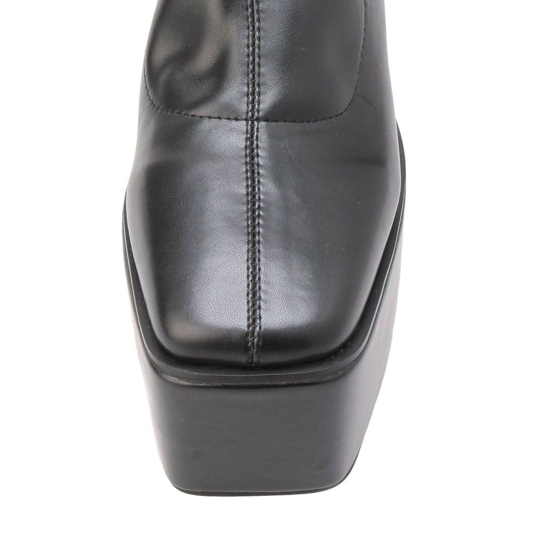 ジェイダ GYDA ストレッチチャンキーブーツ （アイボリー