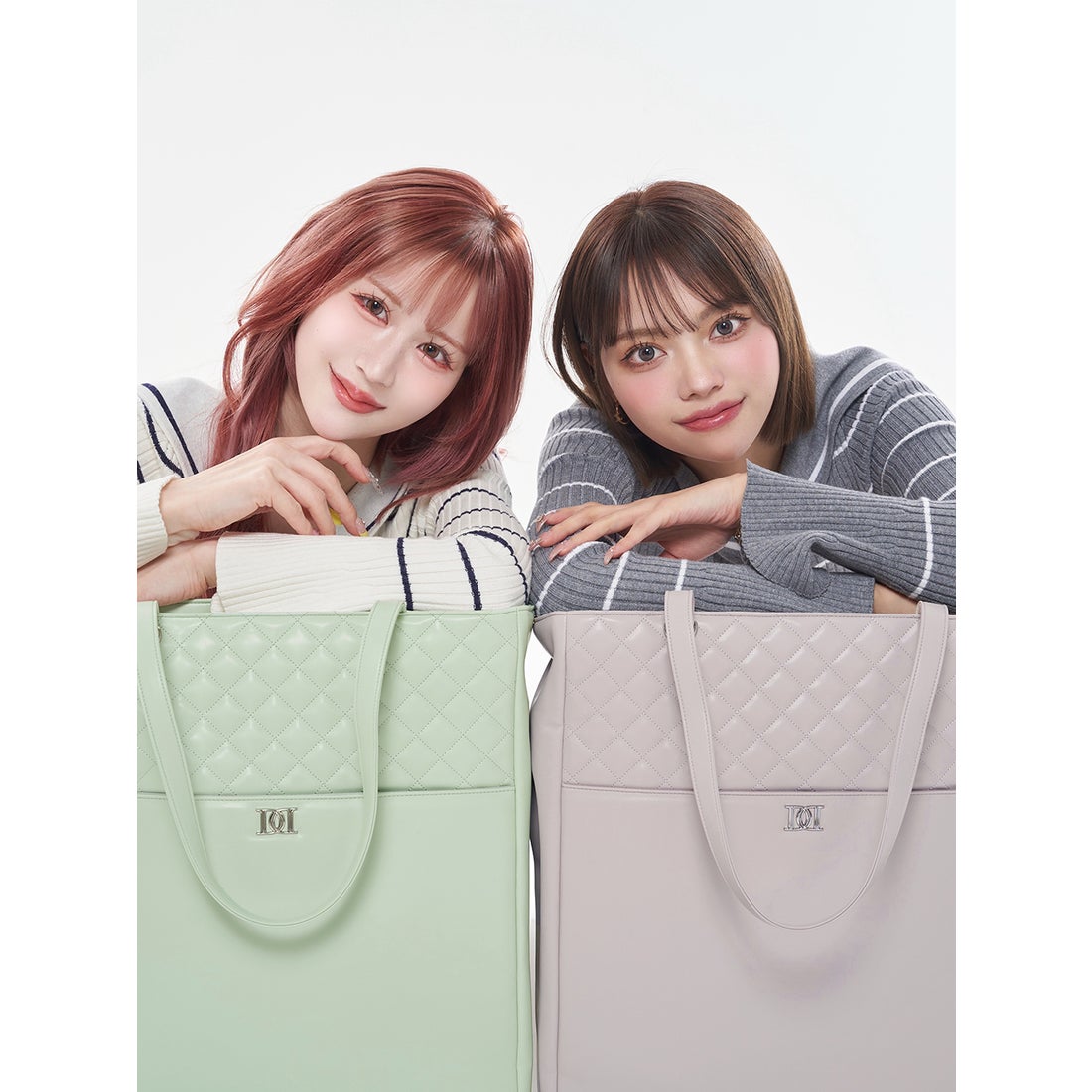 ダーリッチ Darich DDキルティングマルチトートバッグ （ミント