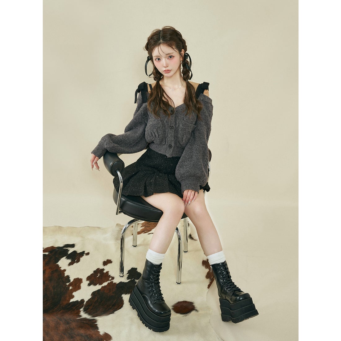 ダーリッチ Darich トリプルソールエンジニアブーツ （ブラック