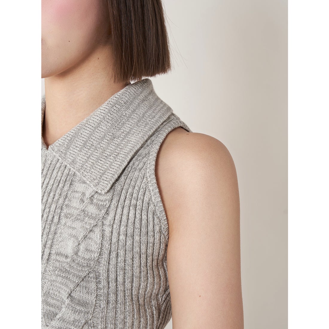 ダーリッチ Darich ショートボレロニットミニワンピース （アイボリー