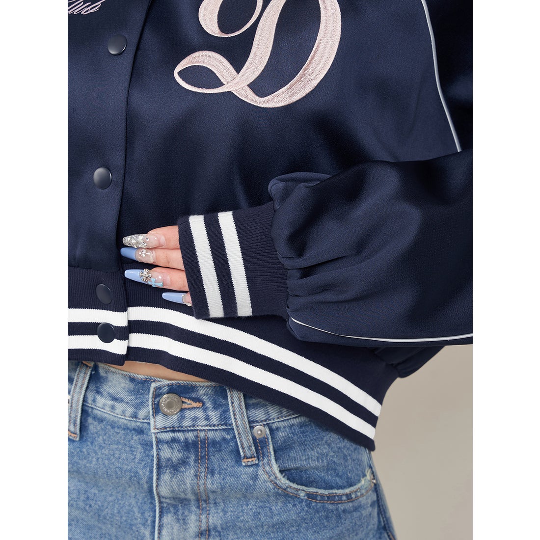 ダーリッチ Darich Darich Clubスカジャン （ネイビー