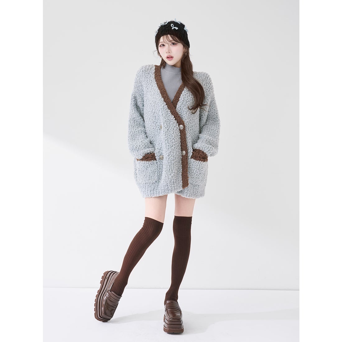 ダーリッチ Darich パントーンニットアンサンブル （サックス