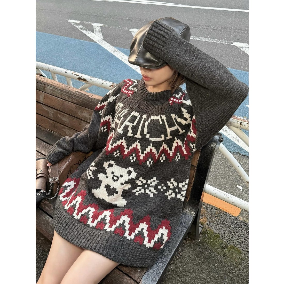 ダーリッチ Darich ノルディックベアニットプルオーバー