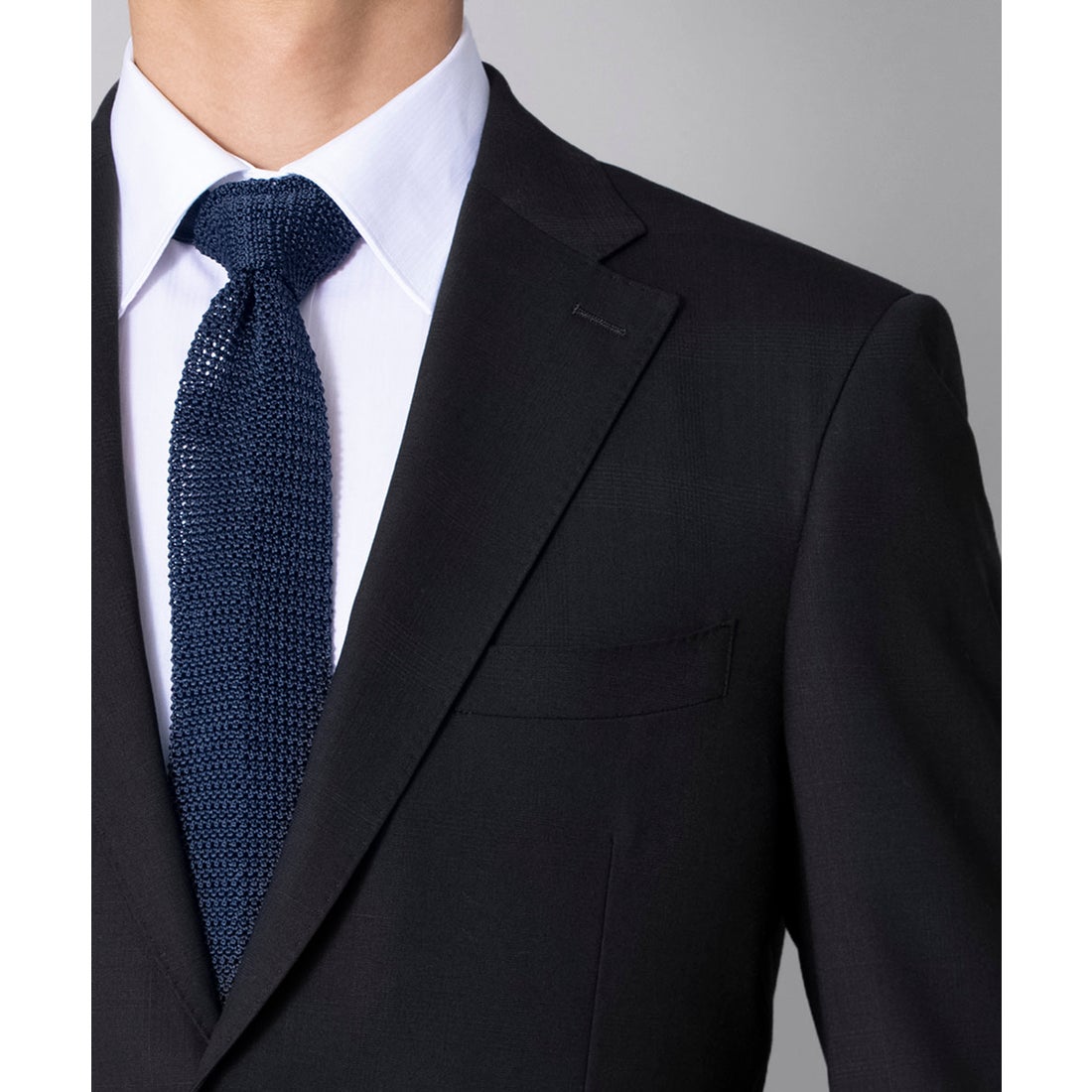 MONSOON】シャドーグレンチェックスーツ （ブラック） -D'URBAN