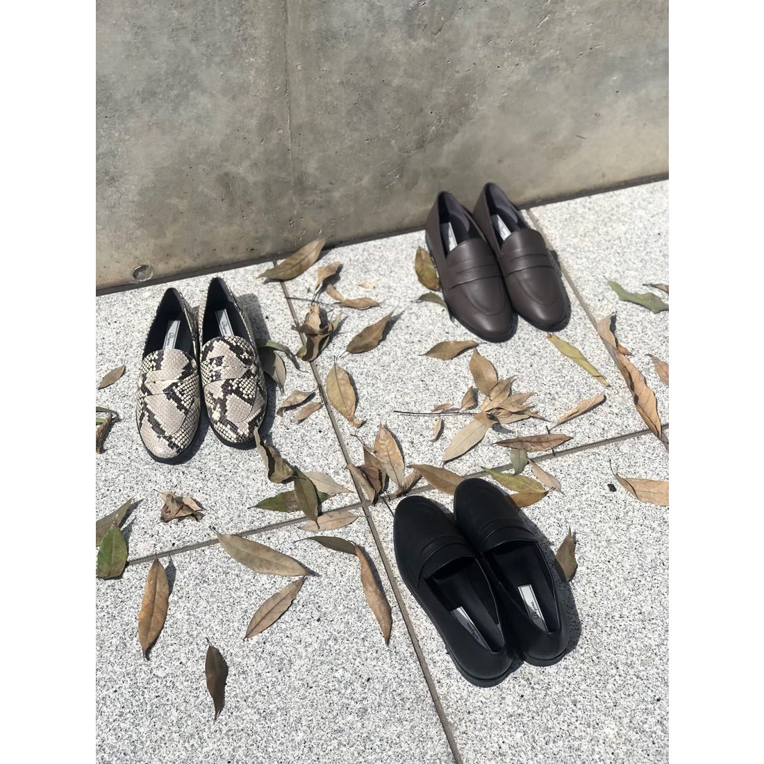 ディアナドット Dhyana. 金子綾×Dhyana. ペニーローファー （BLK） -靴