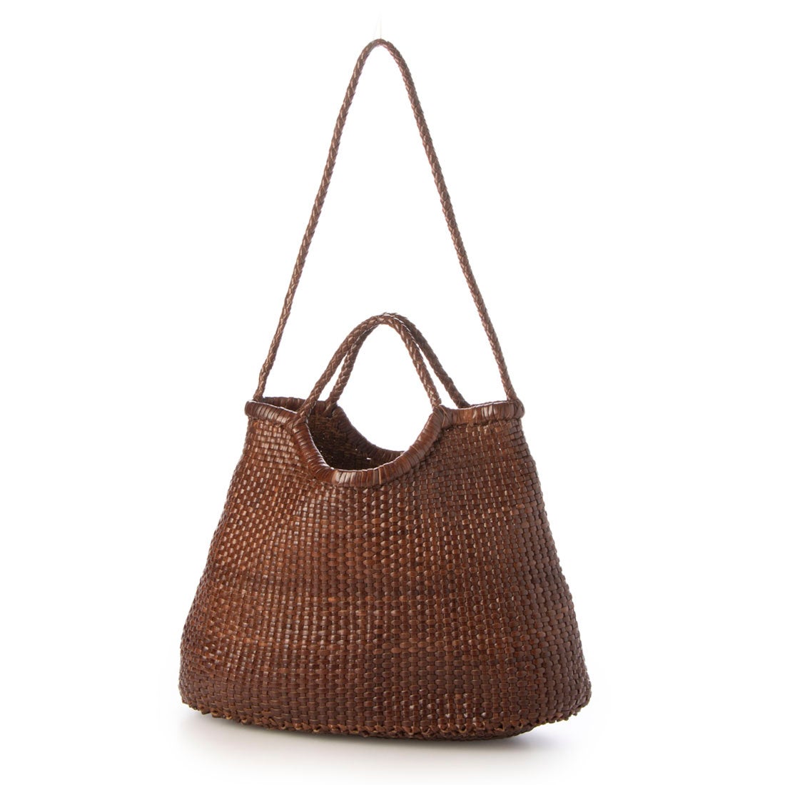 Craig for human womanピンクグレージュかごバッグDRAGON Craig for