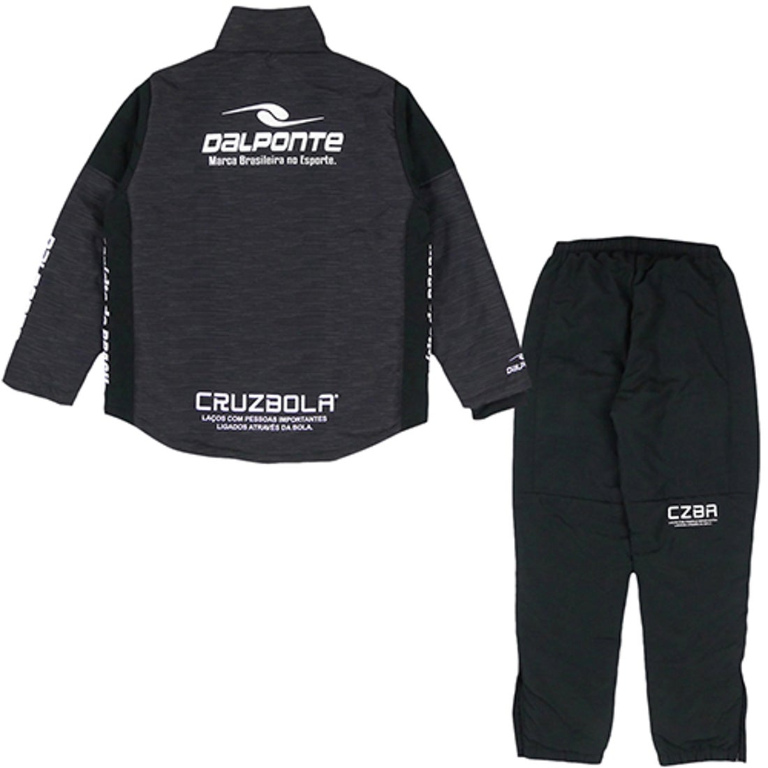 DalPonte ダウポンチ 中綿ウォーマースーツ 上下セット(ブラック