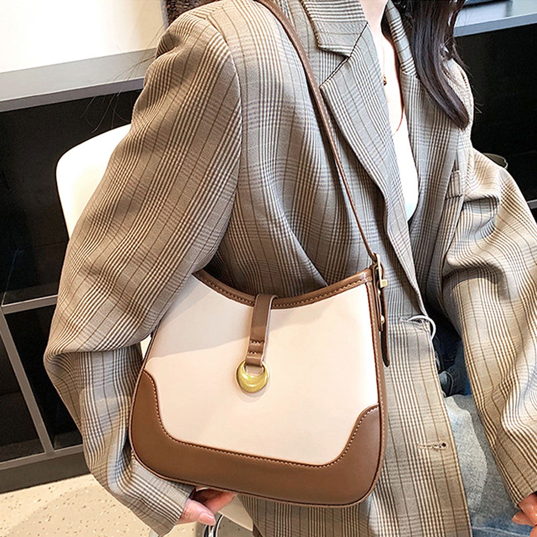 デューリリー Dewlily 2WAYフェイクレザーバッグ レディース かばん