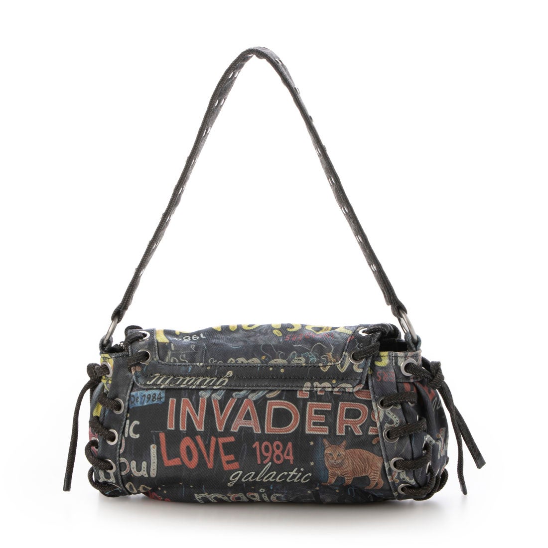 デシグアル Desigual ミディアムグラフィティバッグ （マルチ） -靴
