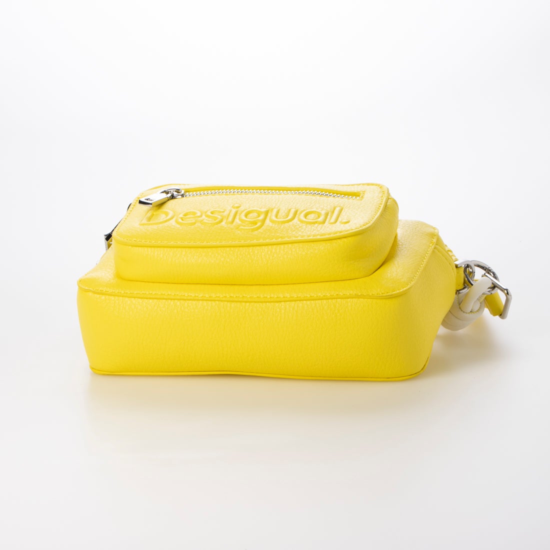 デシグアル Desigual ロゴ ミニクロスボディバッグ （イエロー
