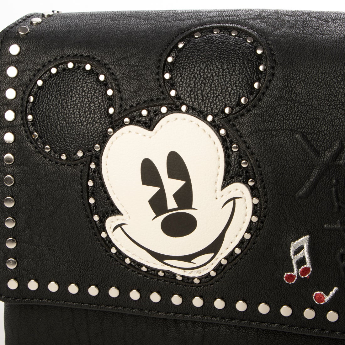 デシグアル Desigual ミッキーマウス スタッズ ミドルクロスボディ