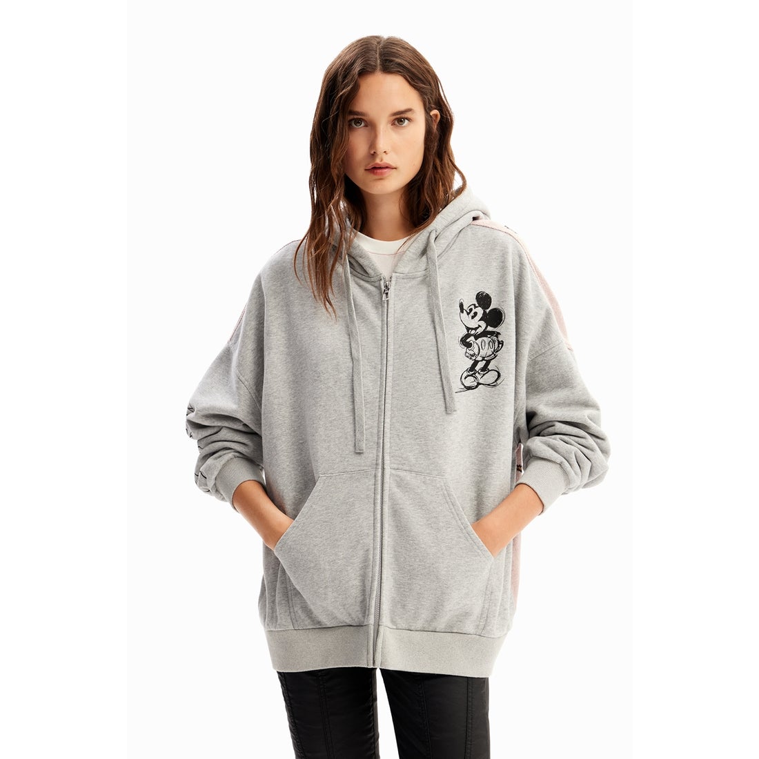 デシグアル Desigual ミッキーマウス オーバーサイズ ジャカード