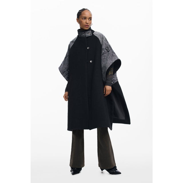 Desigual デシグアル - レディース ポンチョコート -ファッション通販