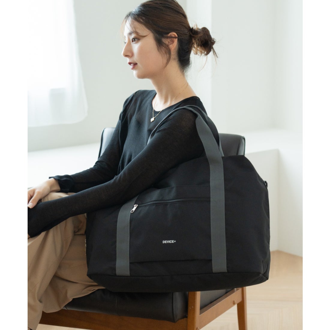 デバイスプラス DEVICE＋ 【折りたたんで収納可能】 3way ボストン