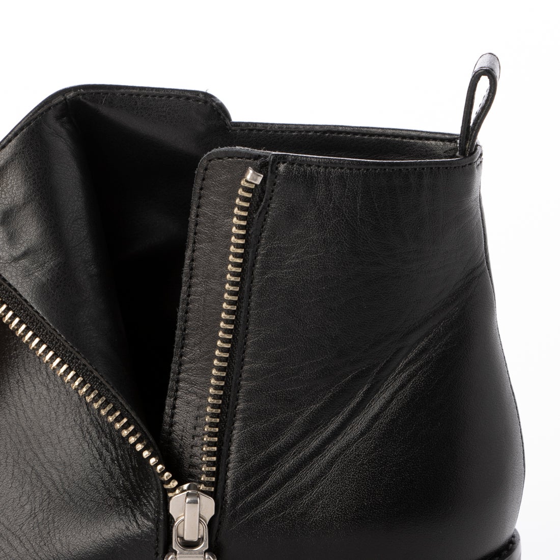 ダイアナ DIANA ショートブーツ （黒カーフ） - ファッション通販