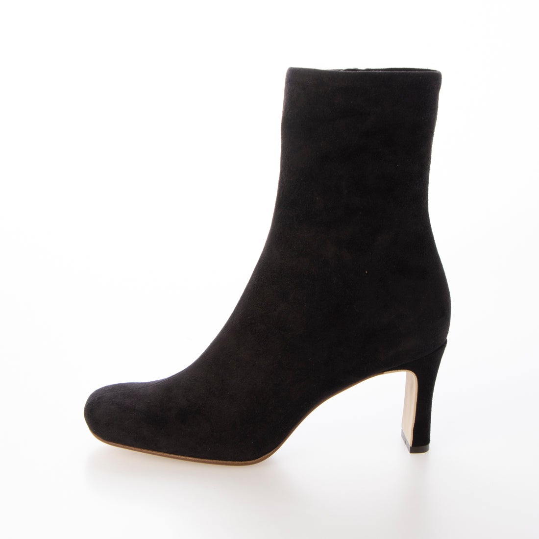 ダイアナ DIANA ショートブーツ （黒スエード） -靴＆ファッション通販