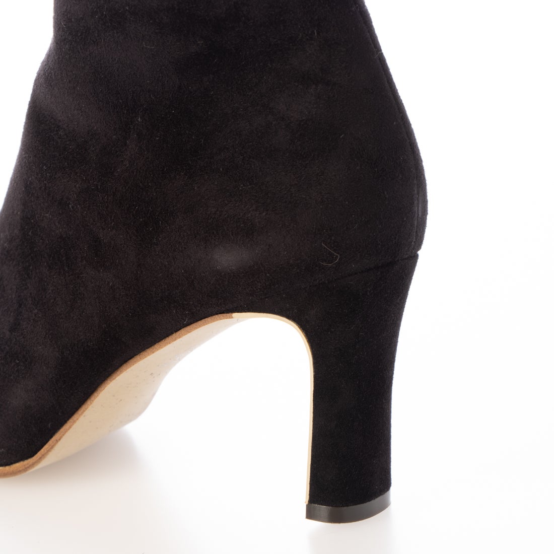 ダイアナ DIANA ロングブーツ （黒スエード） -靴＆ファッション通販