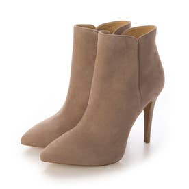 ダイアナ DIANA ポインテッドトゥショートブーツ （ダークベージュ