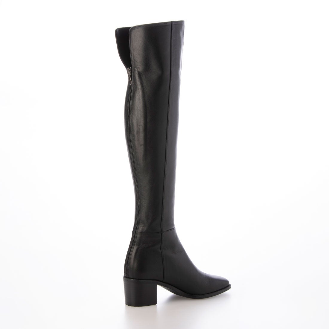 ダイアナ DIANA ニーハイブーツ （黒カーフ） -ファッション通販