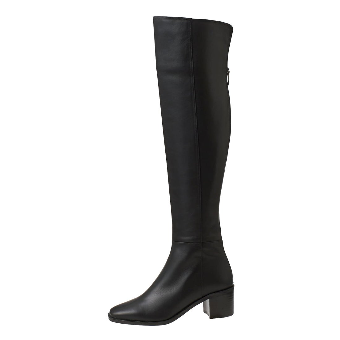 ダイアナ DIANA ニーハイブーツ （黒カーフ） -ファッション通販