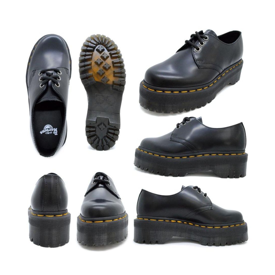 ドクターマーチン Dr.Martens レディース メンズ 厚底 3ホール