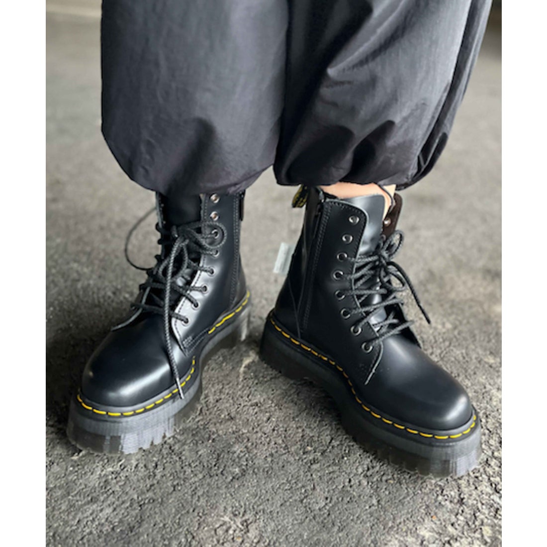DR. MARTENS] JADON MAX 8ホール厚底 (24.5cm) ドクターマーチン(DR
