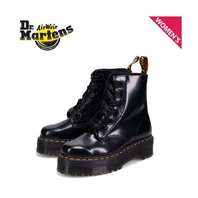 ドクターマーチン Dr.Martens 6ホール ブーツ モリー レディース 厚底