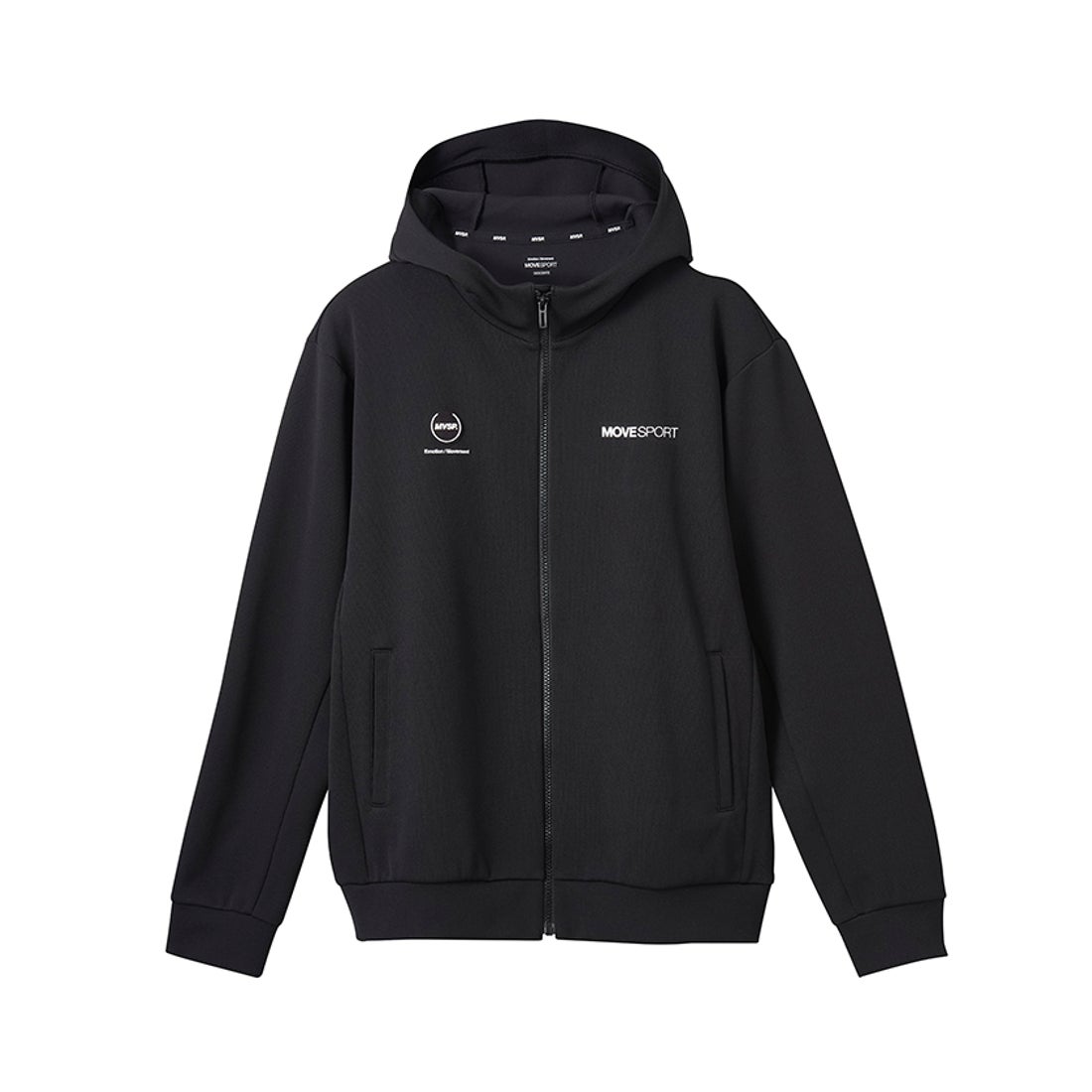 MoveSport S.F.TECH ハーフゲージ フルジップフーディー -デサント