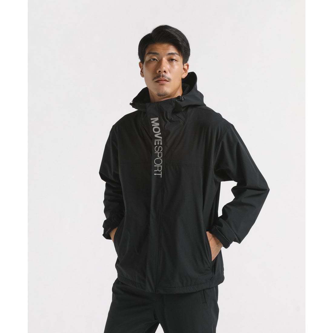 MoveSport HEATNAVI ナイロンフルジップフーディー -デサントストア