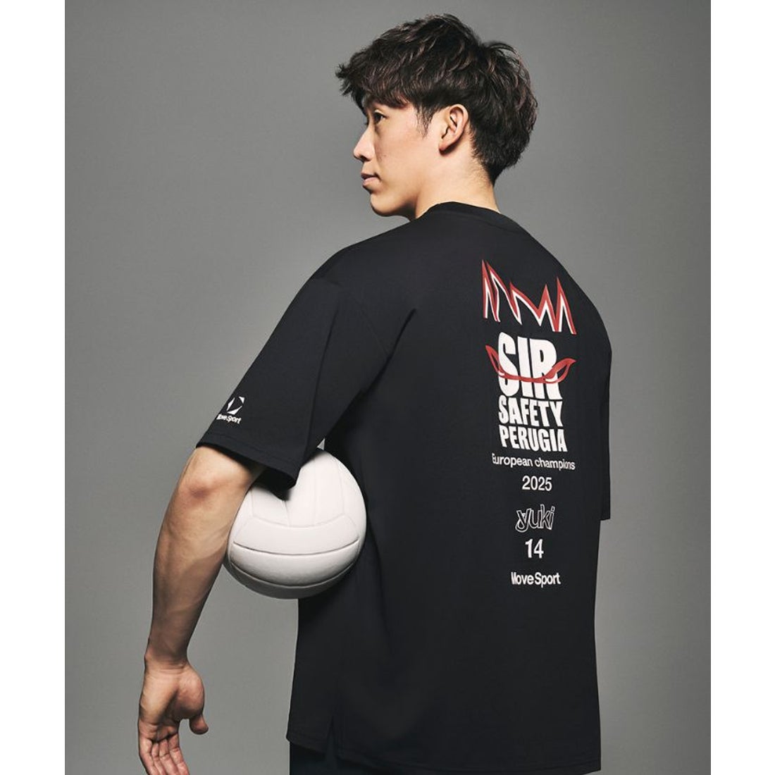 ムーブスポーツ MoveSport ペルージャコラボTシャツ【返品不可商品