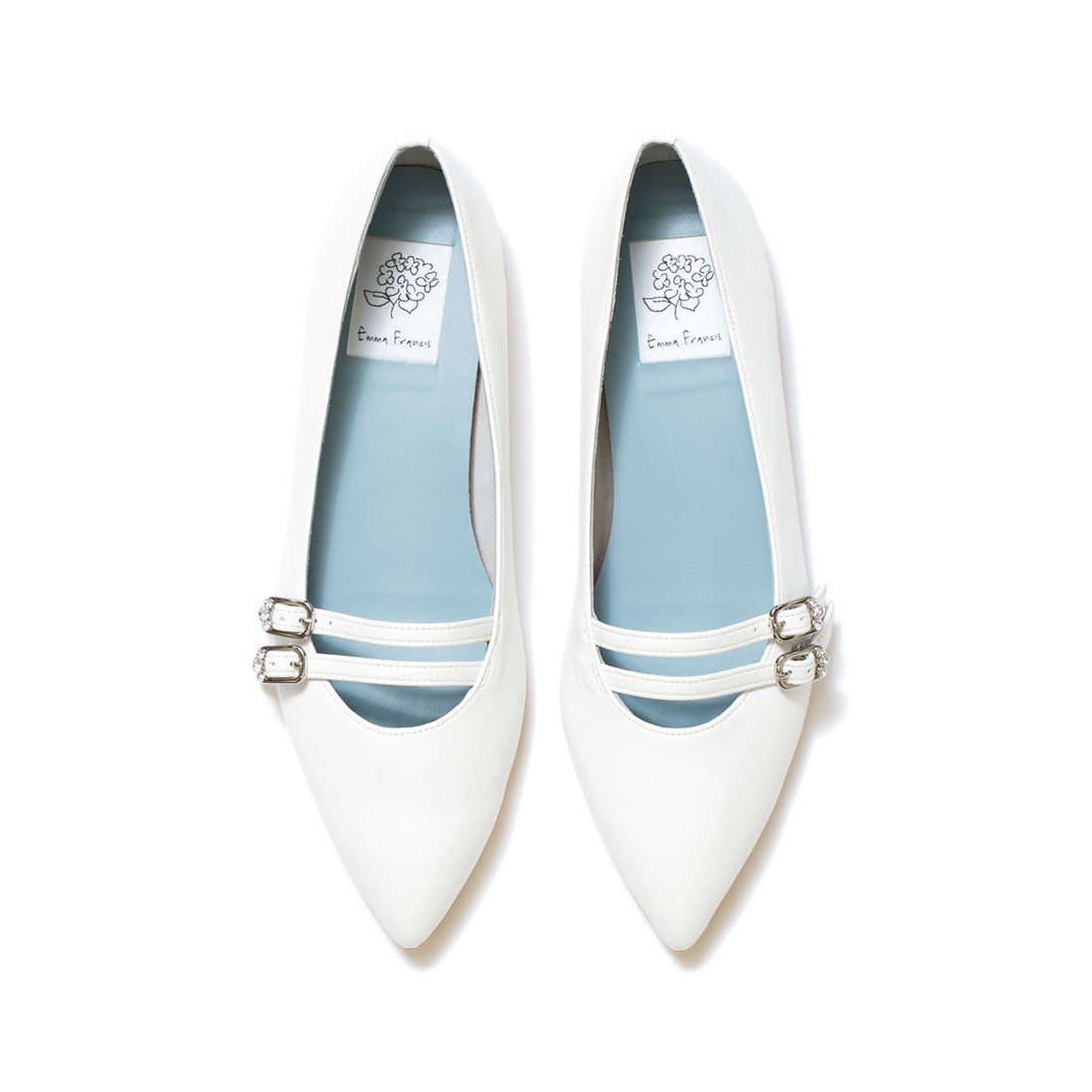 美品】エマフランシス メリージェーン フラットパンプス22センチ Flat