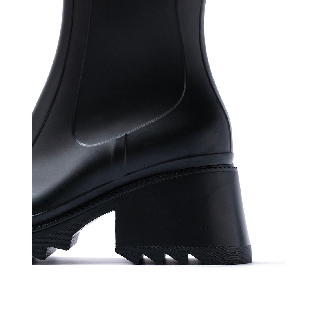 レインブーツ （ブラック ラバー） -Emma Francis / エマ フランシス