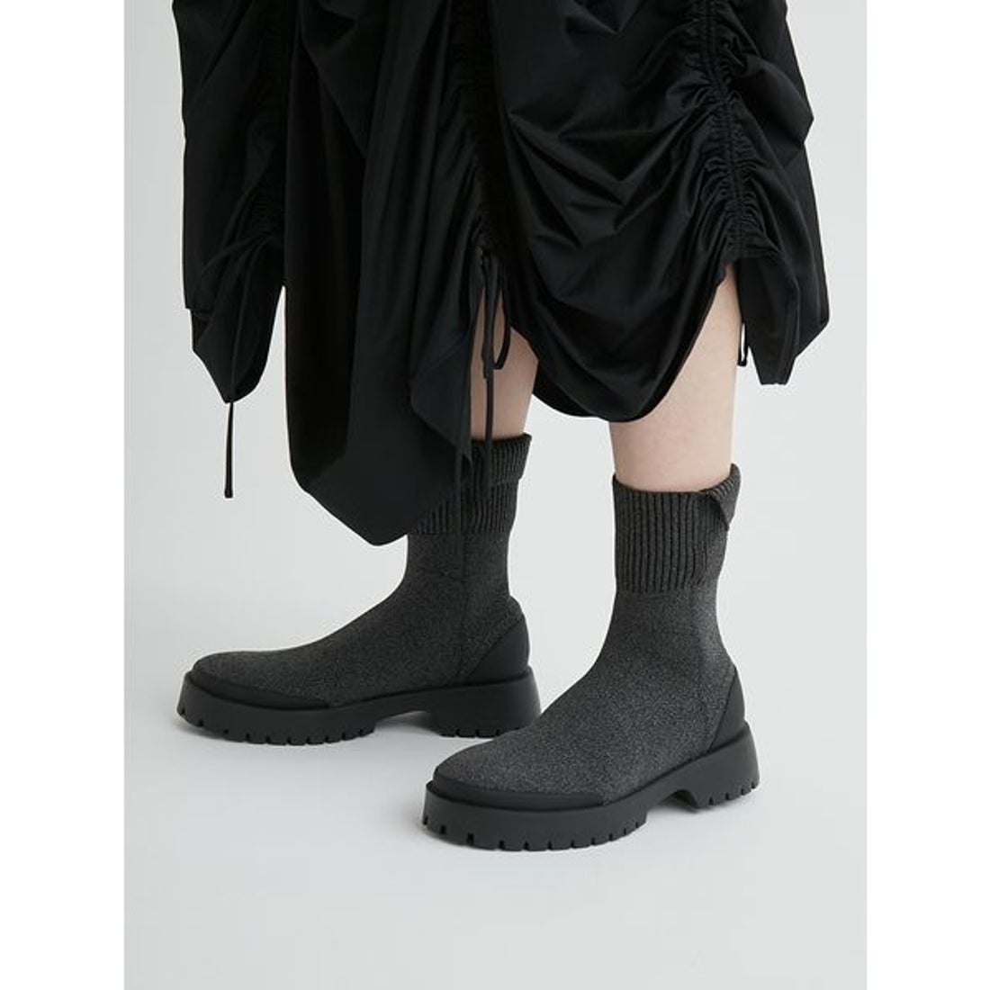 エミ emmi eco ニットブーツ （MIX） - ファッション通販 MAGASEEK