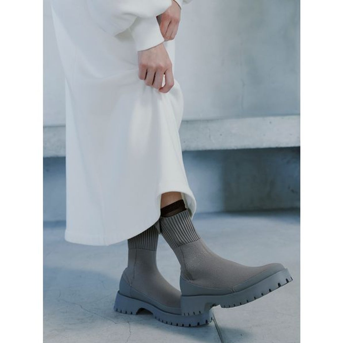 エミ emmi eco ニットブーツ （MIX） - ファッション通販 MAGASEEK