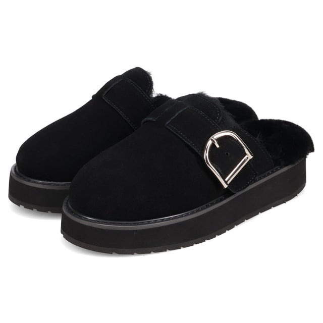 アグ UGG サンダル ファー サボ ルームシューズ レディース 厚底