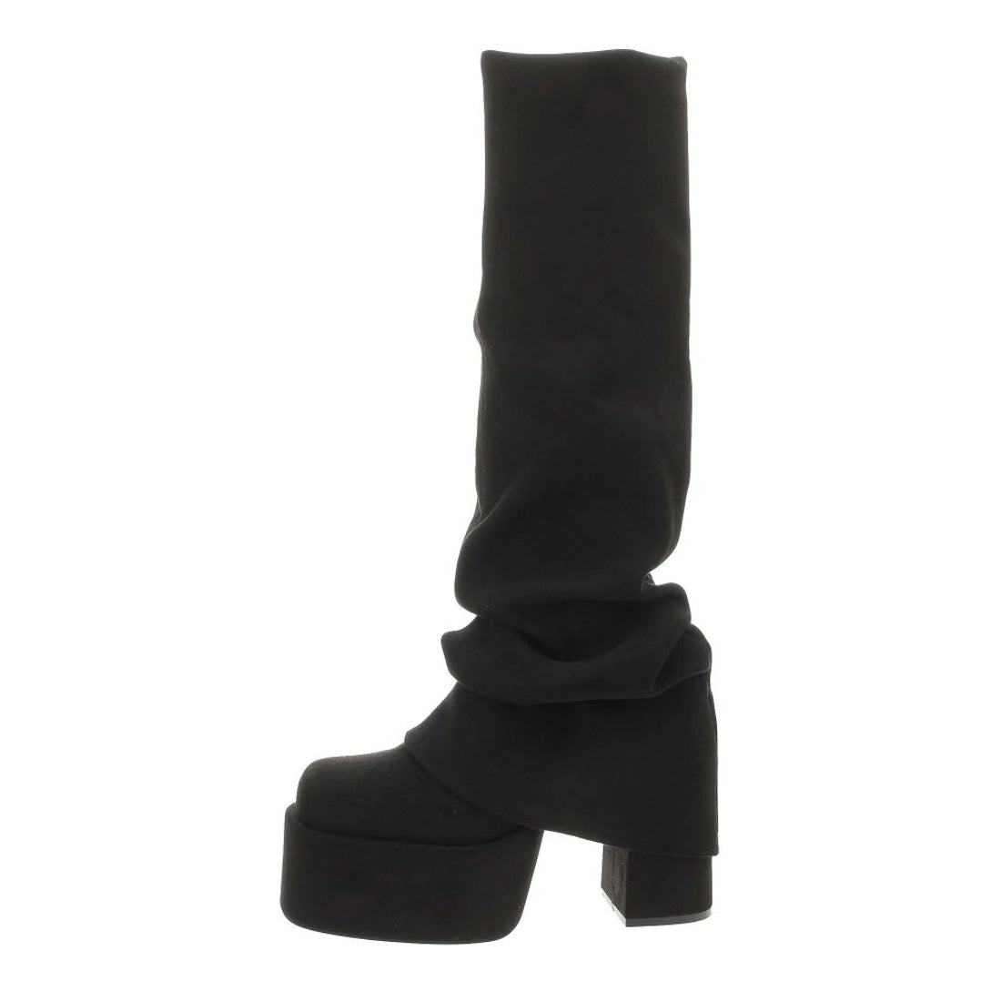 エモダ EMODA ルーズフレアカバーフィットブーツ （アイボリー