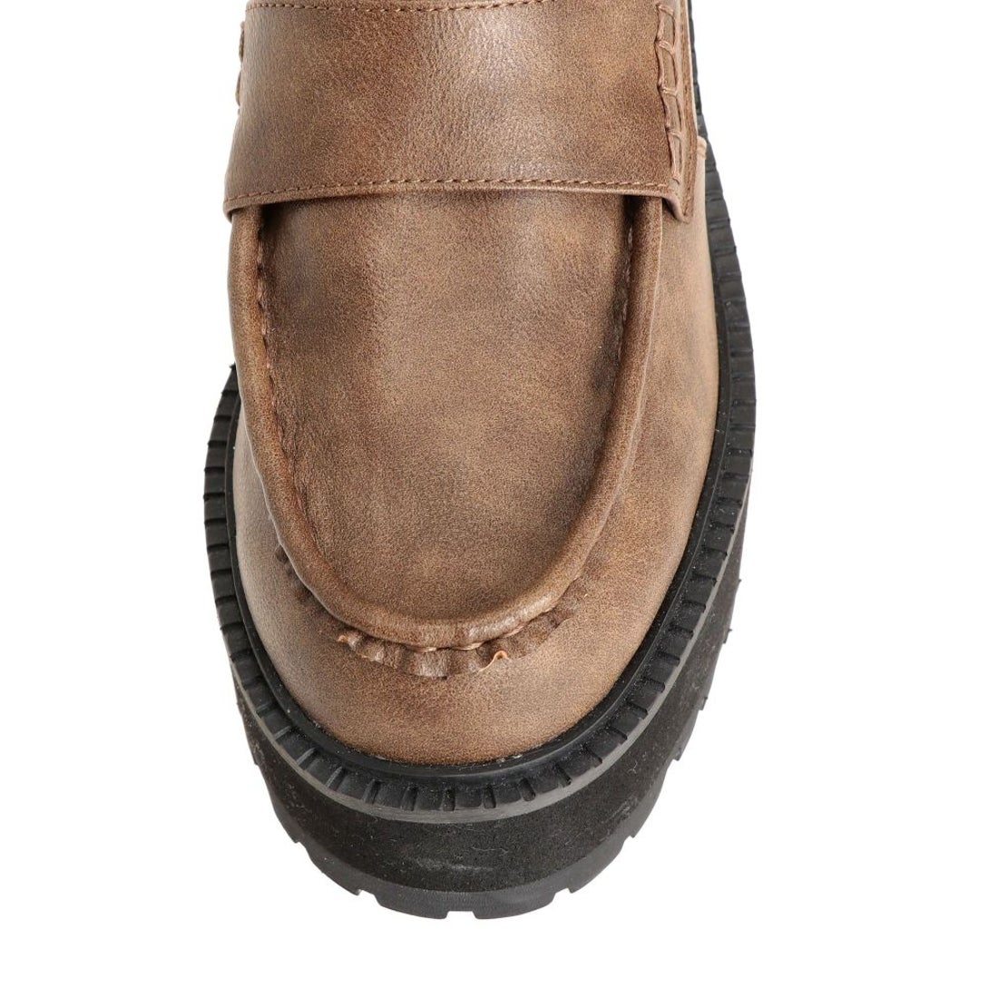 エモダ EMODA ベルトプラットフォームローファー （ブラック） -靴