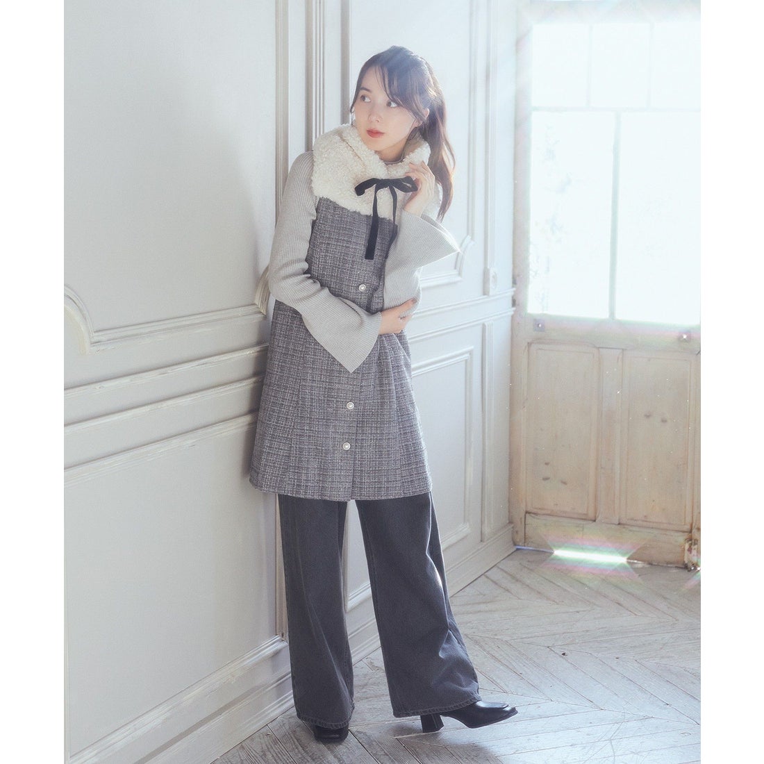 アースミュージックアンドエコロジー earth music&ecology ツイード