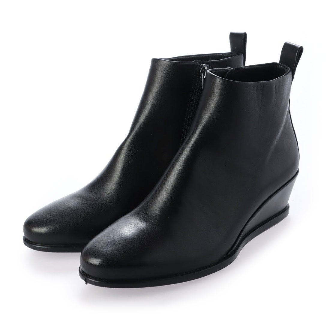 エコー ECCO ECCO SHAPE 45 WEDGE Ankle Boot （BLACK） -ファッション
