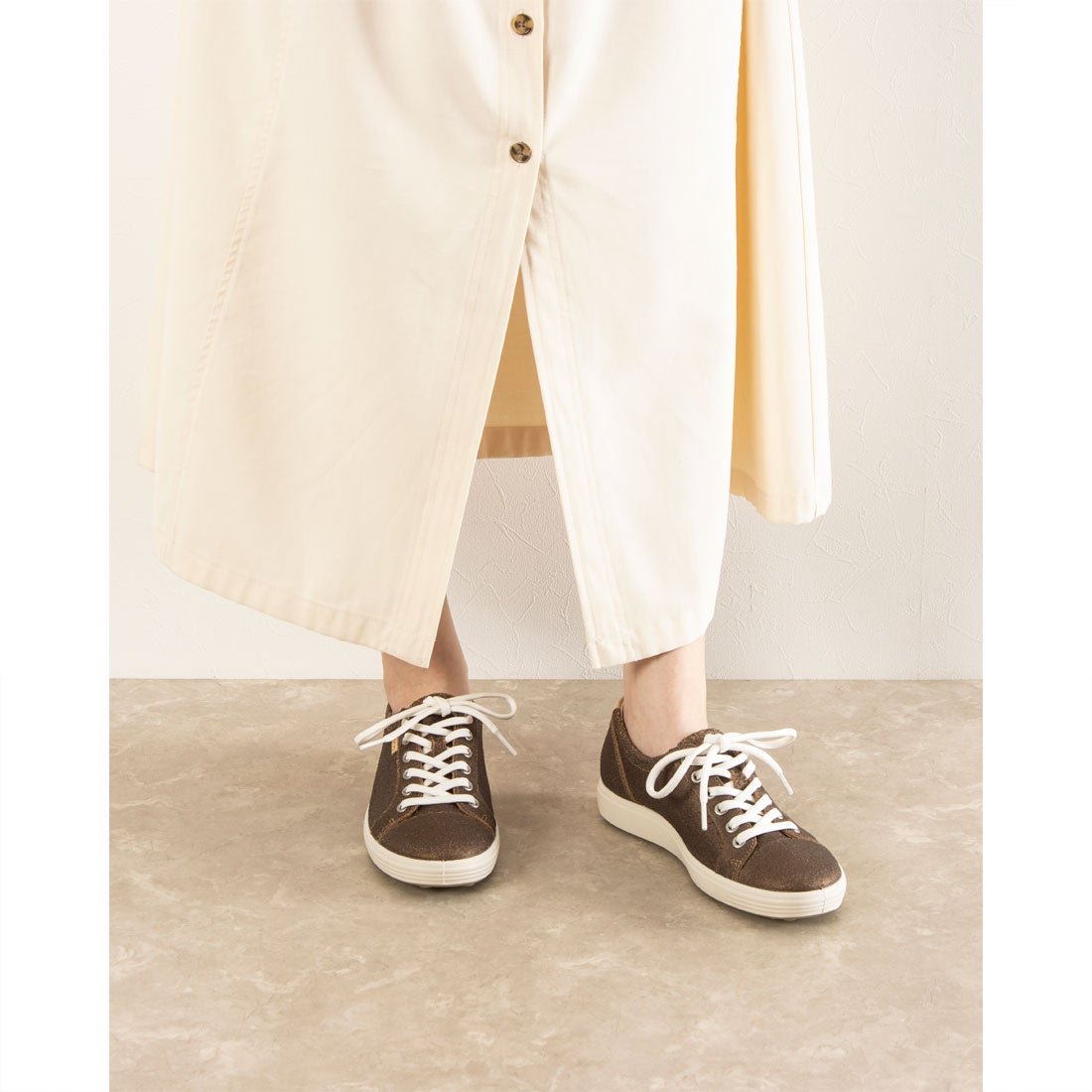 エコー ECCO エコー ソフト 7 スニーカー ウィメンズ （SILVER HEAVY