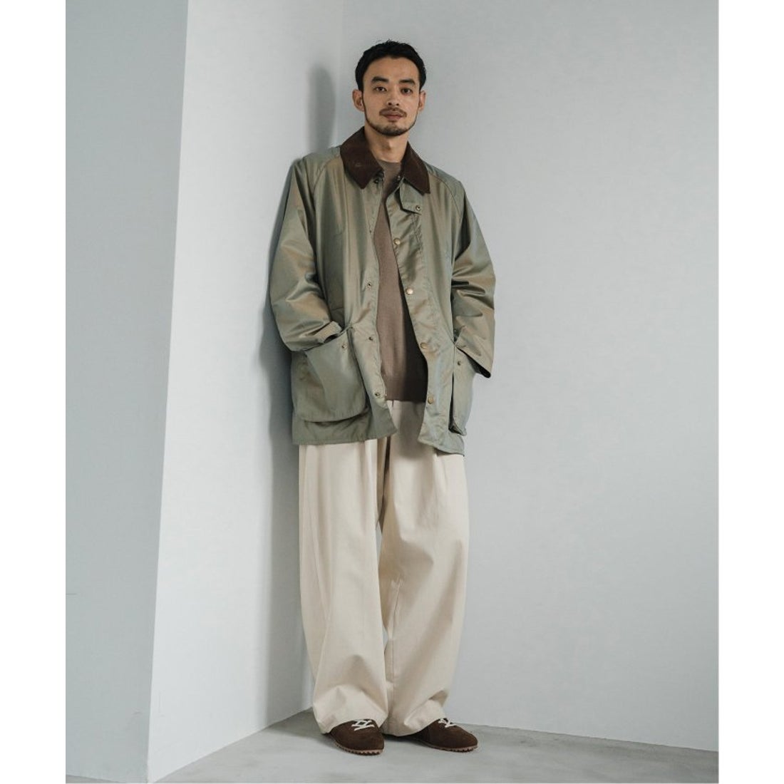 エディフィス EDIFICE Barbour for MARKAWARE & EDIFICE 別注 BEDALE