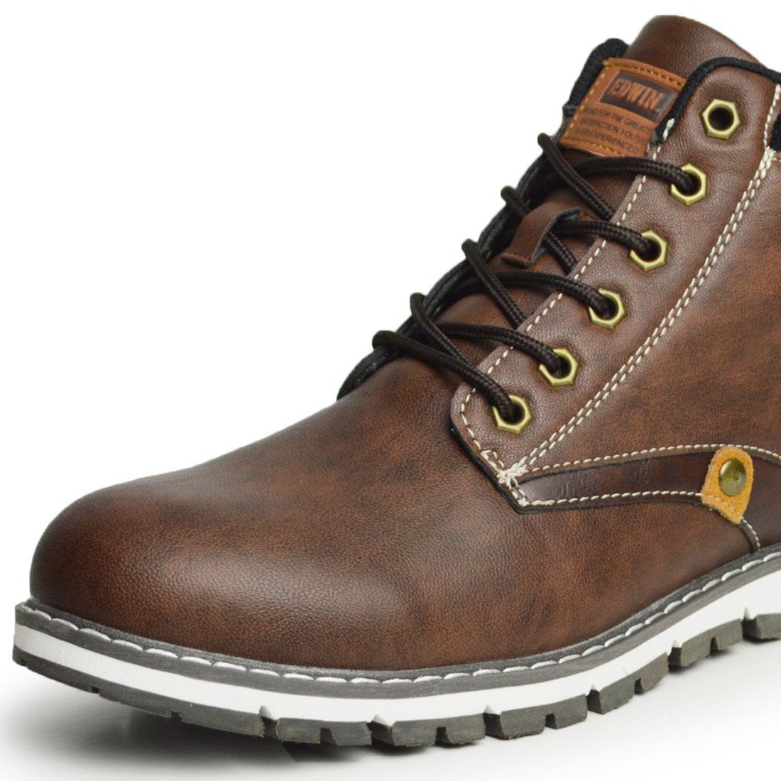 エドウィン EDWIN ブーツ メンズ スニーカー 防水 レインシューズ