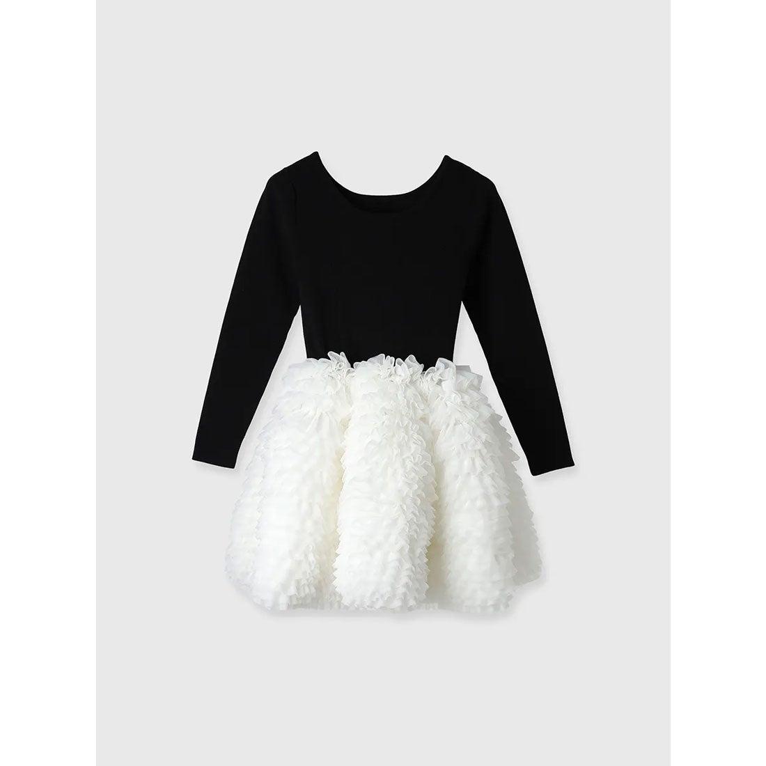 エイミーイストワール EIMY ISTOIRE ボリュームチュールフリルニット